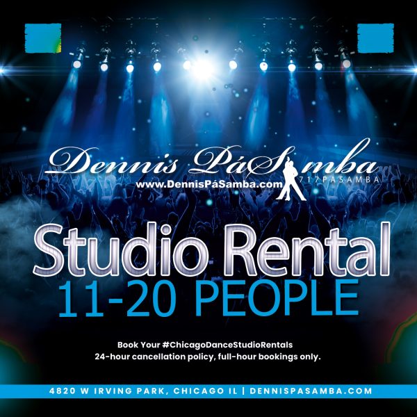 Rent a Chicago dance studio at Dennis PaSamba Dance Company (4820 W. Irving Park Rd, Chicago, IL 60641) for your dance rehearsals! Our spacious studio with high ceilings, mirrors, sound system, and ample parking is perfect for #ChicagoDanceStudioRentals. With 33+ years of experience and 500+ five-star reviews, we’re Chicago’s top choice for dancers, choreographers, and groups.