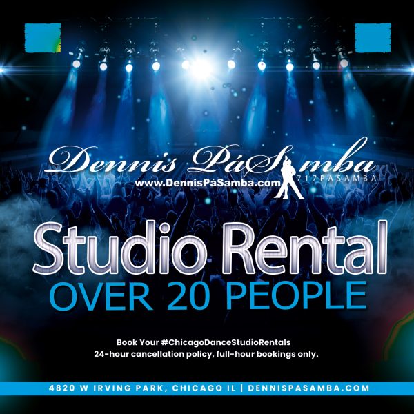 Rent a Chicago dance studio at Dennis PaSamba Dance Company (4820 W. Irving Park Rd, Chicago, IL 60641) for your dance rehearsals! Our spacious studio with high ceilings, mirrors, sound system, and ample parking is perfect for #ChicagoDanceStudioRentals. With 33+ years of experience and 500+ five-star reviews, we’re Chicago’s top choice for dancers, choreographers, and groups.